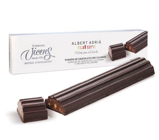 TORRONS VICENS Xocolata amb Xurros Adrià Natura 250g
