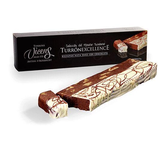 TORRONS VICENS Nata nous amb Xocolata Blanc Excellence 300g 