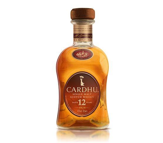 CARDHU 12 Años Whisky Escocés Puro de Malta 70cl