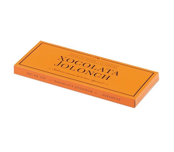 XOCOLATA JOLONCH Chocolate Bitter a la Naranja Estuche 100g