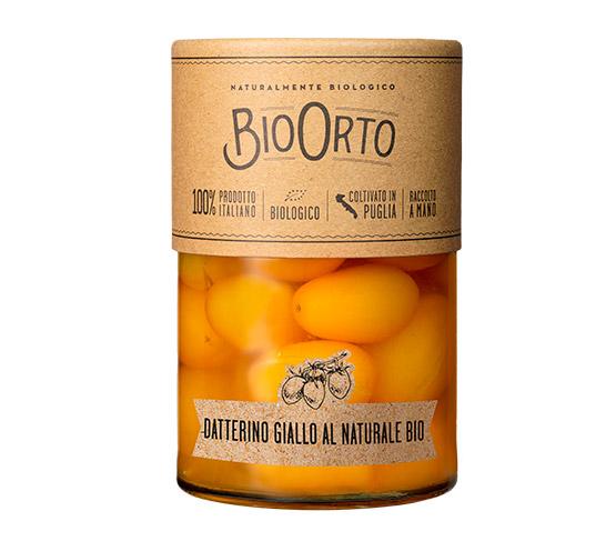 BIOORTO Tomate Datterino Amarillo al Natural Bio 360g