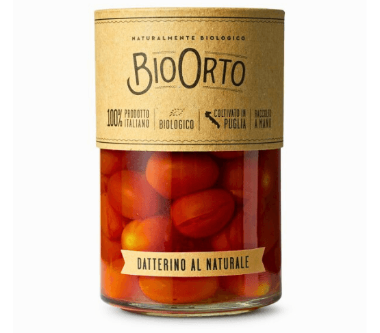 BIOORTO Tomate Datterino al Natural 360g