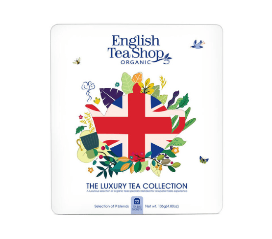 ENGLISH TEA SHOP The Luxury Tea Collection Union Jack 72 bolsitas