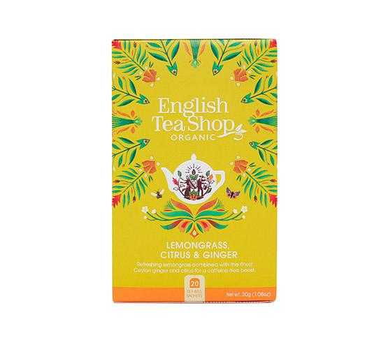 ENGLISH TEA SHOP Lemongrass, Citrus & Ginger 30g
