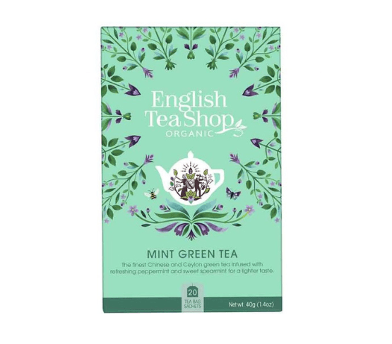ENGLISH TEA SHOP Té Mint Green 40g