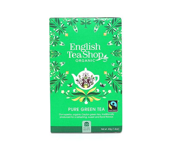 ENGLISH TEA SHOP Té Pure Green 40g