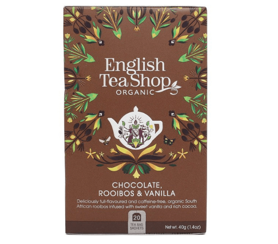 ENGLISH TEA SHOP Té Chocolate Rooibos & Vanilla 40g