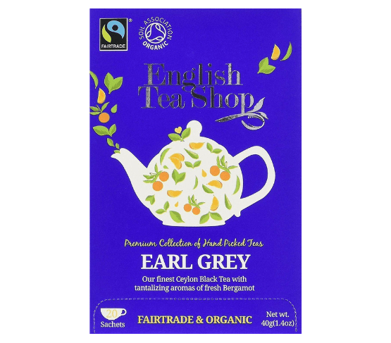 ENGLISH TEA SHOP Té Earl Grey 45g