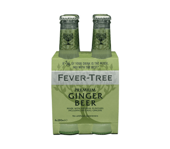 FEVER-TREE Premium Ginger Beer Pack 4 x 200ml