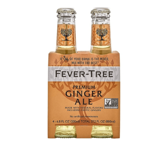 FEVER-TREE Premium Ginger Ale Pack 4 x 200ml