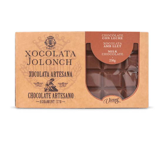 XOCOLATA JOLONCH Estuche Chocolate con Leche 250g