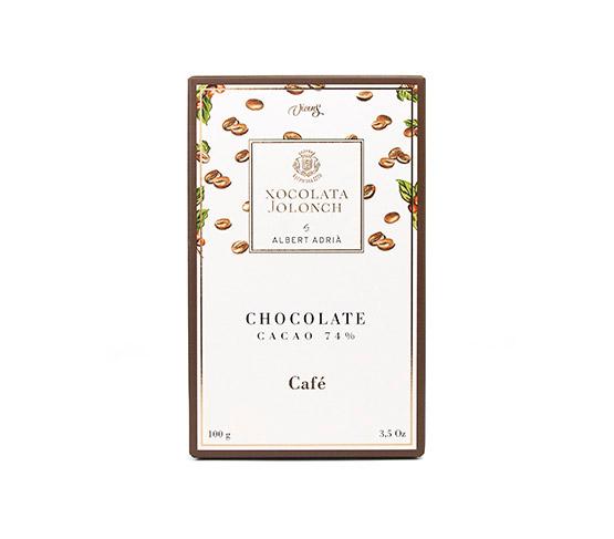 XOCOLATA JOLONCH by ALBERT ADRIÀ Chocolate Negro con Café 100g