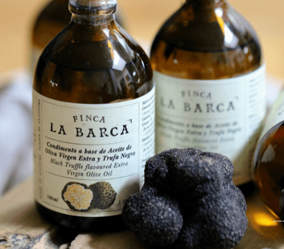 FINCA LA BARCA Condimento de Aceite de Oliva Virgen Extra y Trufa Negra 100ml