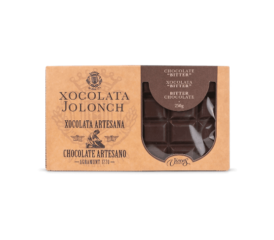XOCOLATA JOLONCH Estuche Chocolate Bitter 250g
