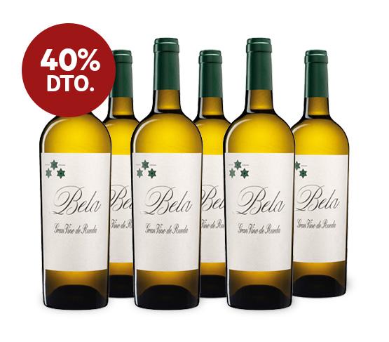 PRECIOS ESPECIALES Pack de 6 Botellas de BELA Gran Vino de Rueda 2020 75cl