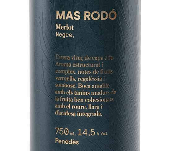 MAS RODÓ Merlot 2016 75cl